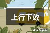 上行下效