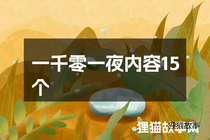 一千零一夜内容15个