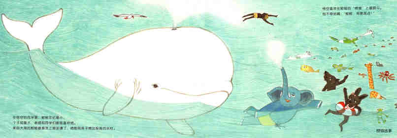 小鲸鱼回家绘本故事第2页
