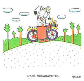 鲁拉鲁先生的自行车绘本故事第7页