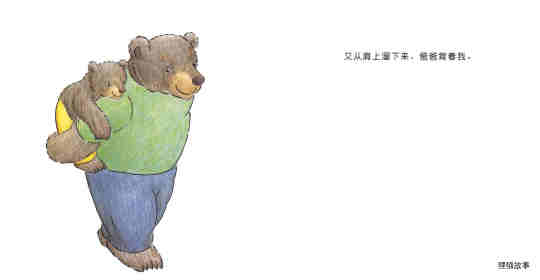 快乐的小熊——1 和爸爸一起玩绘本故事第5页