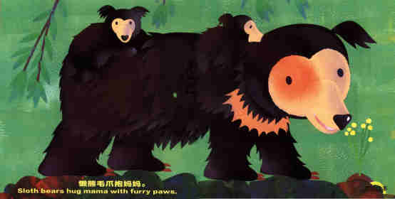 科学童谣双语绘本：熊！熊！熊！绘本故事第8页