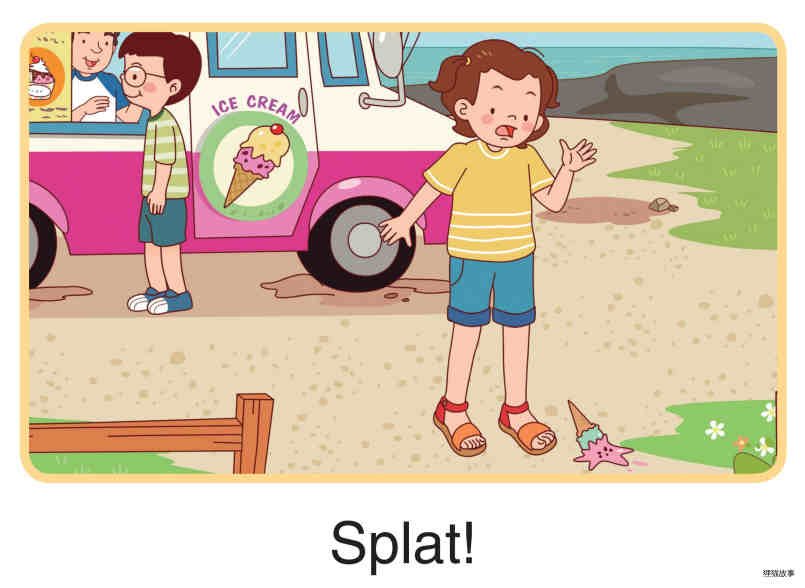 Splat!绘本故事第2页