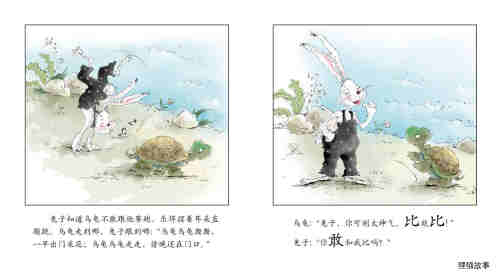 龟兔赛跑绘本故事第3页