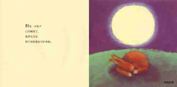小兔子等月亮绘本故事第11页