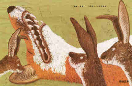 当狐狸和兔子互道晚安绘本故事第12页