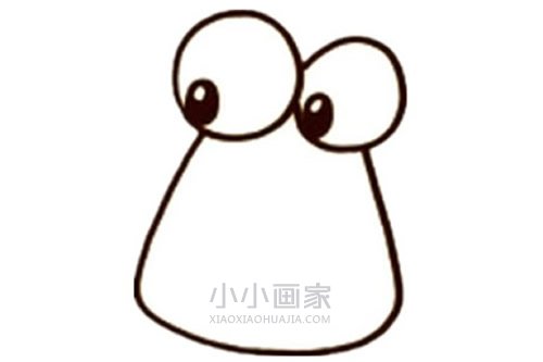 卡通小马简笔画画法图片步骤步骤4