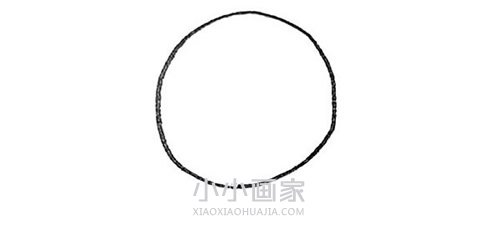 彩色热气球简笔画画法图片步骤步骤2