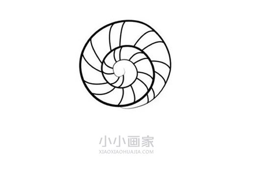 彩色波板糖简笔画画法图片步骤步骤3