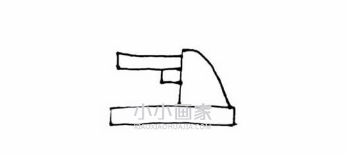 简单显微镜简笔画画法图片步骤步骤4