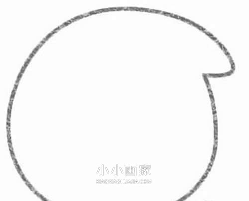 忧郁的圣诞老人简笔画画法图片步骤步骤2
