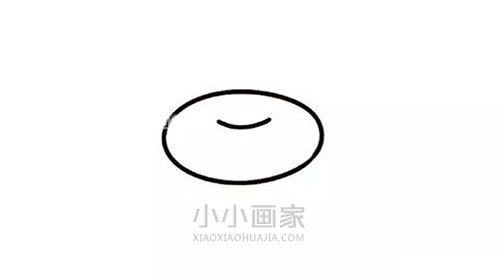 彩色甜甜圈简笔画画法图片步骤步骤3