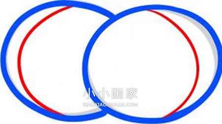 彩色卡通猕猴桃简笔画画法图片步骤步骤5