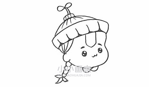 僵小鱼简笔画画法图片步骤步骤9