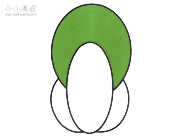 简单青菜简笔画画法图片步骤步骤1