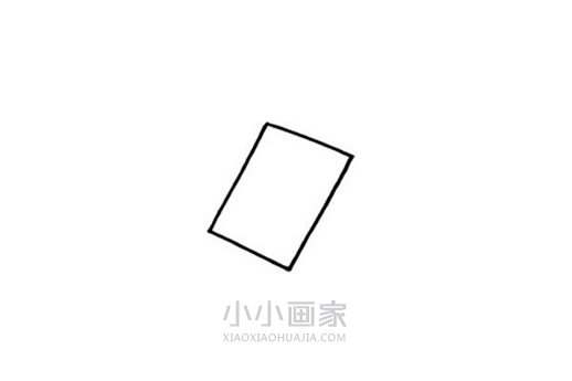 飞行的火箭简笔画画法图片步骤步骤2