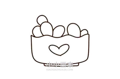 彩色多肉植物简笔画画法图片步骤步骤5