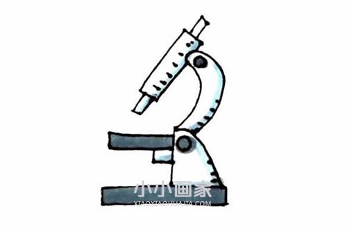 绘本故事简单显微镜简笔画画法图片步骤