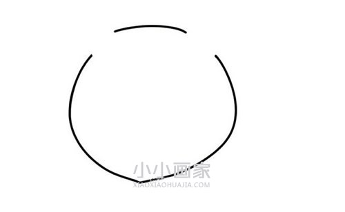 可爱胖狗狗简笔画画法图片步骤步骤2