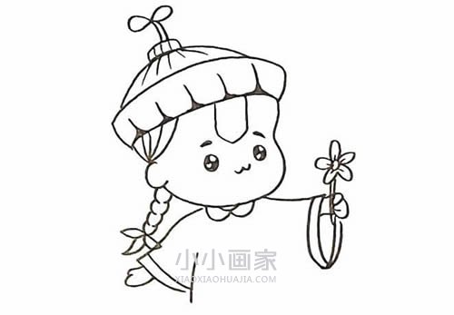 僵小鱼简笔画画法图片步骤步骤11