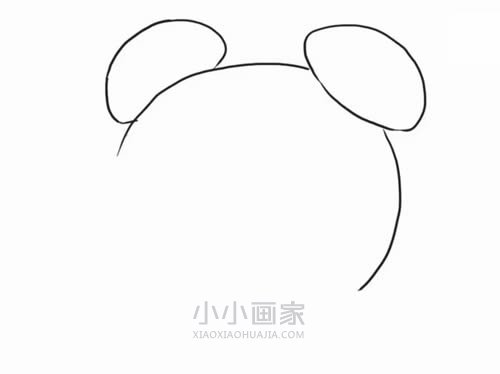 黑白闹钟简笔画画法图片步骤步骤2