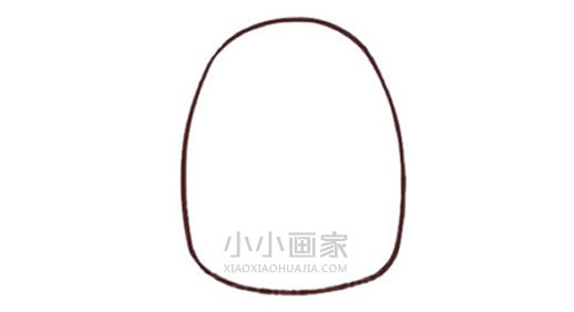 卡通斑马简笔画画法图片步骤步骤2