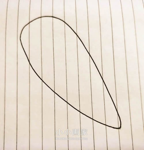 简单胡萝卜简笔画画法图片步骤步骤2