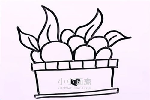 简单盆栽简笔画画法图片步骤步骤1