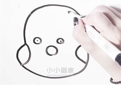 简单毛毛虫简笔画画法图片步骤步骤3