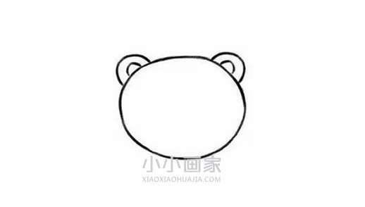 可爱的小狮子简笔画画法图片步骤步骤3