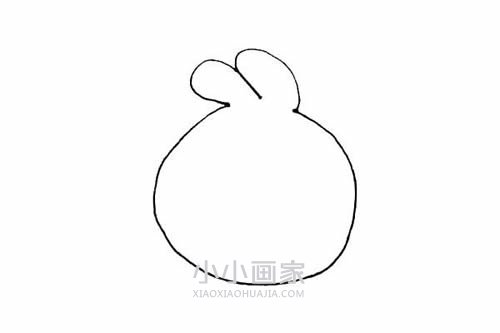 小红鸟简笔画画法图片步骤步骤3