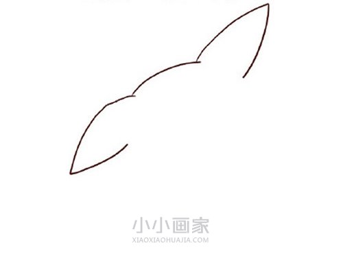 神奇宝贝皮卡丘简笔画画法图片步骤步骤2