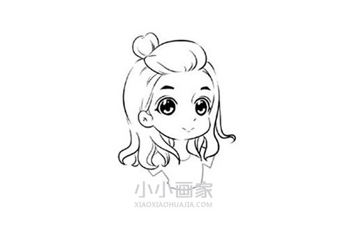 颖宝简笔画画法图片步骤步骤6