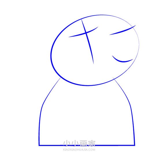 斑马佐伊的妈妈简笔画画法图片步骤步骤2