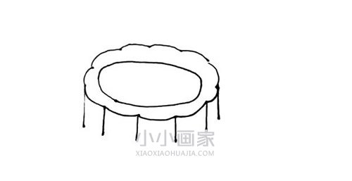 中秋月饼简笔画画法图片步骤步骤4