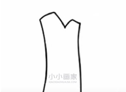 简单苹果树简笔画画法图片步骤步骤2