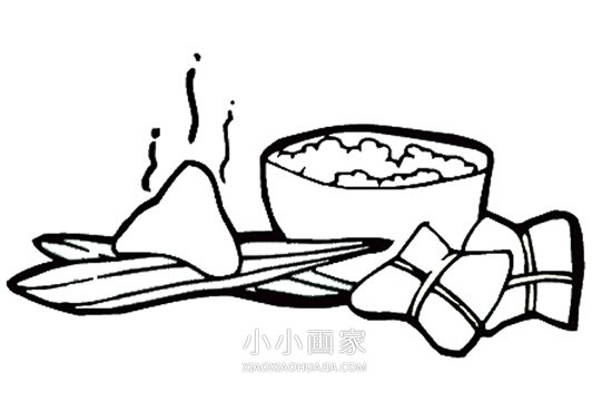 端午节简笔画画法图片步骤步骤4