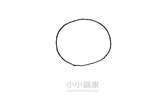 冬天雪人简笔画画法图片步骤步骤2