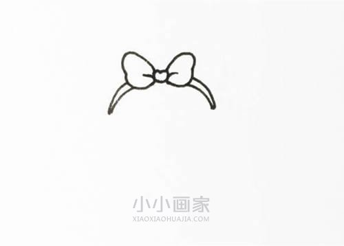 彩色白雪公主简笔画画法图片步骤步骤2