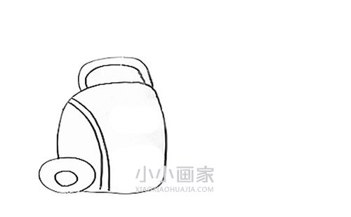 简单吸尘器简笔画画法图片步骤步骤4