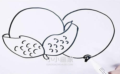 简单荔枝简笔画画法图片步骤步骤6