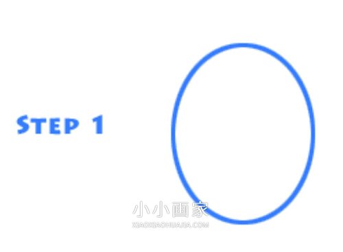 红色玫瑰花简笔画画法图片步骤步骤2