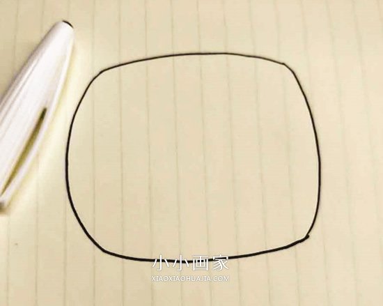 可爱小螃蟹简笔画画法图片步骤步骤2