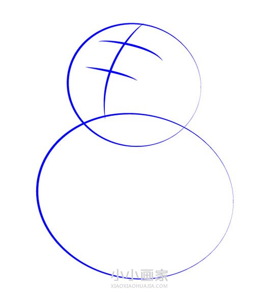 小猫坎迪的爸爸简笔画画法图片步骤步骤2