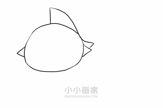 泰罗奥特曼和初代奥特曼简笔画画法图片步骤步骤2