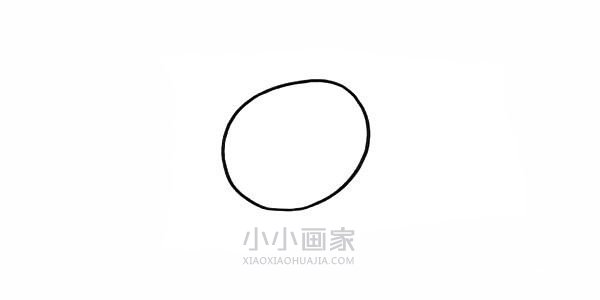 可爱黑色小猫简笔画画法图片步骤步骤2