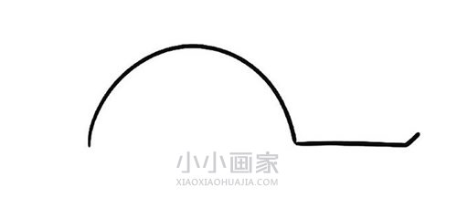 彩色可爱直升飞机简笔画画法图片步骤步骤3