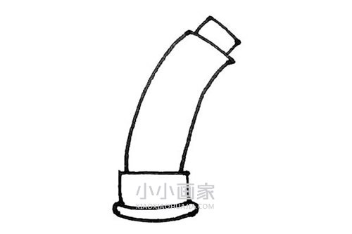 彩色比萨斜塔简笔画画法图片步骤步骤4