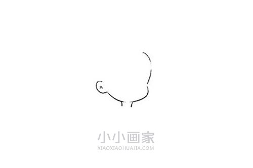 颖宝简笔画画法图片步骤步骤2