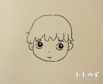 高中男生简笔画画法图片步骤步骤4